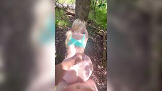 Madison Moores POV Doggystyle In Forest OnlyFans Video