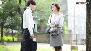 Japanese Married Wife Cheating Business Trip - TSUBAKI KATO