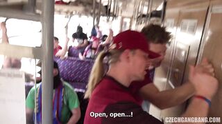 Czech Gang Bang 21 Part 1Football Gangbang On A Train
