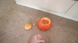 Sneaky Step Bro Puts His Dick In a Pumpkin & Tricks Me