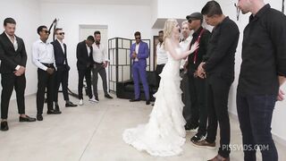 Slammed Brides Goes Wet, Rebel Rhyder, 14on1, ATM, DAP, Gapes, ButtRose