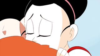 Milk gets hot for goku before the tournament | Dragon Ball Parody| Anime Hentai 1080p