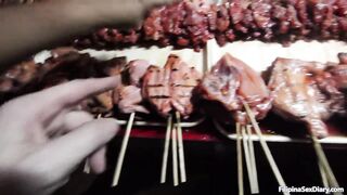 ASIANSEXDIARY Hairy Pussy Filipina Drizzles With Thick Cum