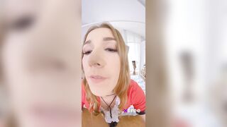 AlexisCrystal taking it doggystyle, getting fucked hard cowgirl, gobbling cock like a pro, and loving the cumshot. Can we get an applause for such multitasking? - @Spiritual.Father's Sex Reel