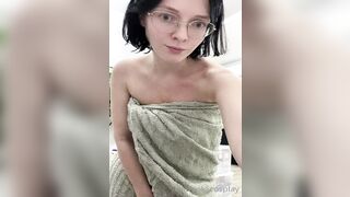 Irina Sabetskaya Nude After Shower Tease Evenink Video