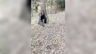 Fucking a girlfriend in the woods in doggystyle - @alex.lukinski's Sex Reel