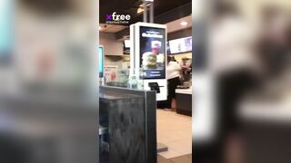This fiery bitch is going balls-to-the-wall, wrestling with this cocky fucker in a damn eatery. Pepper sprayed his sorry ass, didn't she? - @Spiritual.Father's Sex Reel