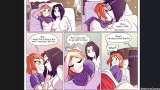 Adult Raven And Adult Gwen Have Lesbian Sex Date