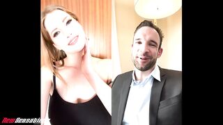 NEW SENSATIONS - Hot Cheating Big Tits Wife Can't Wait To Hookup in Hotel (Octavia Red)