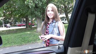 Smiling Russian Girl Was Picked Up And Fucked In | Teen - W27