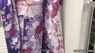 Japanhdv Rei Kawashima - Fancy Kimono Lady Rei Kawashima Is Properly Pleased In A MMF Threesome 2024 04 01