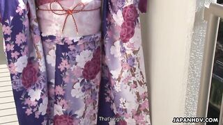 Japanhdv Rei Kawashima - Fancy Kimono Lady Rei Kawashima Is Properly Pleased In A MMF Threesome 2024 04 01