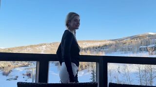 Ski Resort Adventure - Eva Elfie