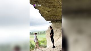 A real pickup girl on an excursion excursion turned into a quick sex on a beautiful landscape - @nothing8's Sex Reel