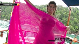 Katharine Madrid And Big Bambu On The Beach In Brazil With Lots Of Sex Anal