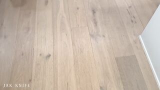 Caught the neighbor's daughter masturbating in my house - Ellie Nova