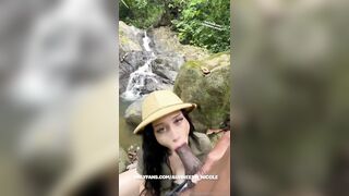 Auhneesh Nicole Outdoor Blowjob And Fuck Video Leaked