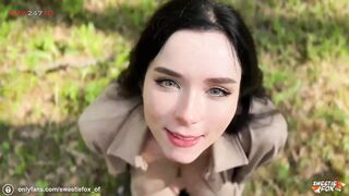 Sweetie Fox beautiful mysterious stranger called to the forest to hard fuck OnlyFans leak free video