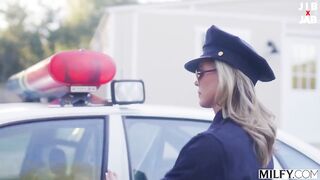 Officer Sweet Vickie Teaches Her Bad Boy Ex a Lesson - Sweet Vickie