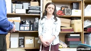 Brunette Gets Anal Shoplyfter | Brunette - S50