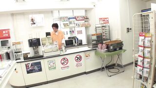 Japanese man catches cute girl stealing and demands sex from her