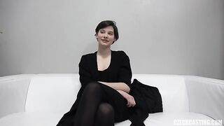 Czech Casting - Anna 8153 - Never Sucked A Cock Before! | Casting - W15