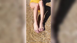 Natalie Roush Wet Feet Posing PPV Onlyfans Set Leaked