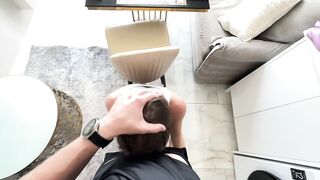 Fucked a fit girl Mybabynoface after the gym and splashed her body with my cum