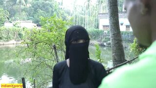 Innocent Hijab girl shared by Husband! Indian Sex