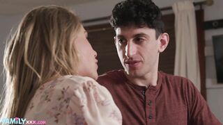 FAMILYXXX - Stepmom Athena Anderson Tells Him To Follow His Sexual Instincts