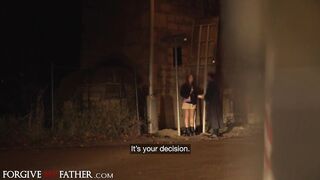 Forgive Me Father - Paying €400 to smell a random amateur girls pussy before paying for more