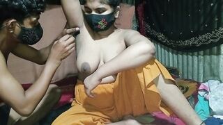 I cleaned my stepsister's genitals. How beautiful it feels inside her vagina.