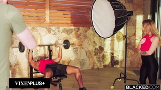 BLACKED Bendy Tight Blonde Alexa Flexy Gets Stretched Out By BBC