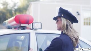 Sweet Vickie - Thick and Blonde - Officer Sweet Vickie Teaches Her Bad Boy Ex A Lesson