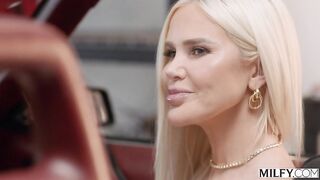 Elisa Bethann - Thick and Blonde - Trophy Wife Elisa Bethann Fucks Mechanic While Hubby Is Away