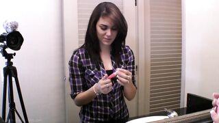 Ashley, Cute Brunette Teen, Amazing Orgasms