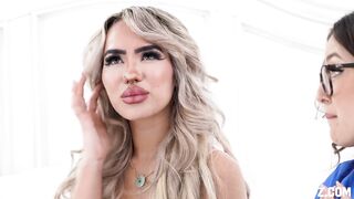 Leana Lovings And Luna Luxe - DaughterSwap