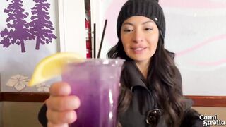 MASSIVE FACIAL FROM a STRANGER - Fucking my Ski Instructor Vlog