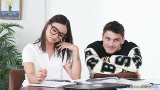 Sneaky Freeuse Study Sesh - Hailey Rose,