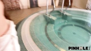 First Sex Bathhouse Experience - Jane White, Maddy Nelson & Baby Doll