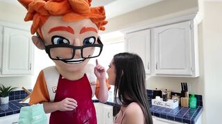 Eva Generosi- Italian Babe Feasts On American Meat