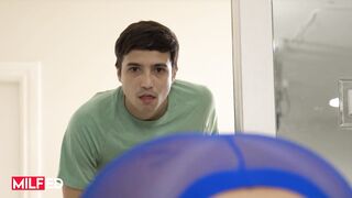 MILFED - Ryan Keely Gets Pounded By Her Stepson And Her Friend Richelle Ryan Joins In The Fun