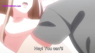 We are Having Sex with my Roommate, my Stepsister knocks on the Door.. - Exclusive Hentai