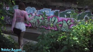 Public Agent - Colombian sex worker in Europe with tight body and tattoos agrees to sex outdoors