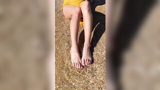 Natalie Roush Wet Feet Beach Tease PPV Onlyfans Set Leaked