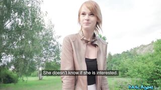 Redhead fucked in a tunnel in HD - Ariela Donovan