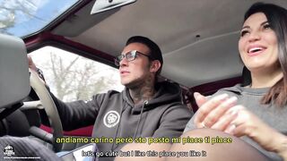 Picking up a Stranger Milf and Fuck her in my car_DIANA ZILLI