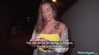 Public Agent PAWG bounces it all over big hard cock