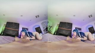 Your GF Jewelz Blu Is Determined To Get You Excited Before You Two Go To A Rave