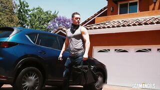 Hot Threesome With The Robber - Luna Star